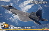 Hasegawa 1:48 F-22 Raptor Strider 1 Ace Combat 7 Skies Unknown Kit HSP558