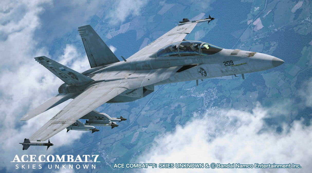 Hasegawa Model Kits - 1:72 Ace Combat 7 Skies F/A-18F Super Hornet Golem Kit