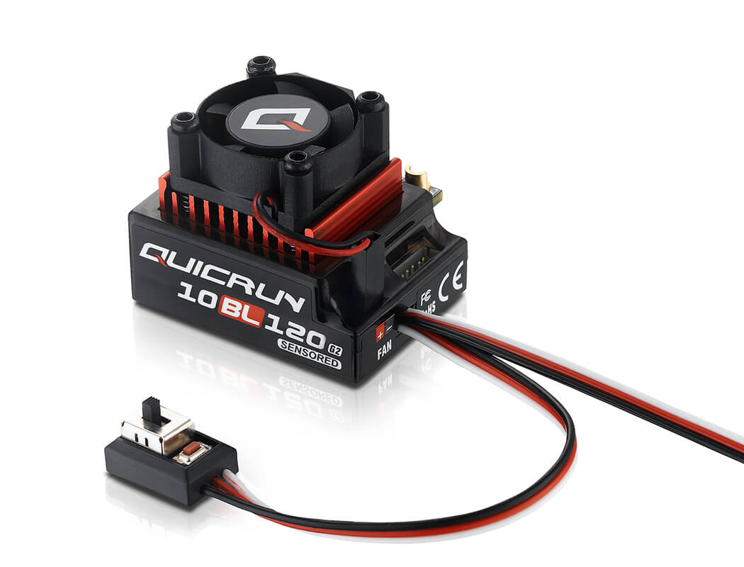 HOBBYWING QUICRUN 10BL120 G2 BRUSHLESS SENSORED/SENSORLESS ESC