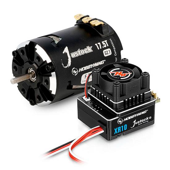 HOBBYWING COMBO XR10 JUSTOCK G3S ESC/JUSTOCK G2.1 17.5T HW38020372