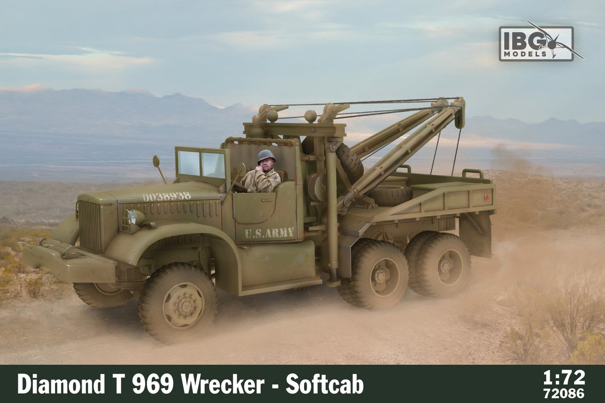 IBG 1/72 Diamond T969 Wrecker - Softcab 72086
