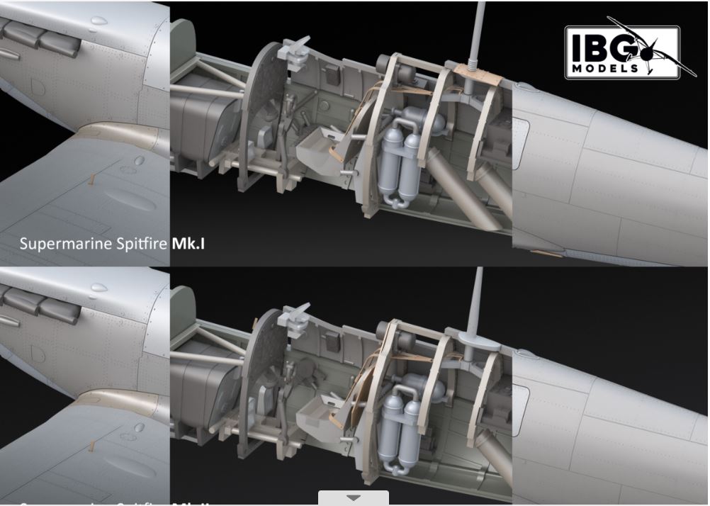 IBG 1/72 – Supermarine Spitfire Mk.I & Mk.II – Great Britain 1940 – Black Box Edition KIt 72584