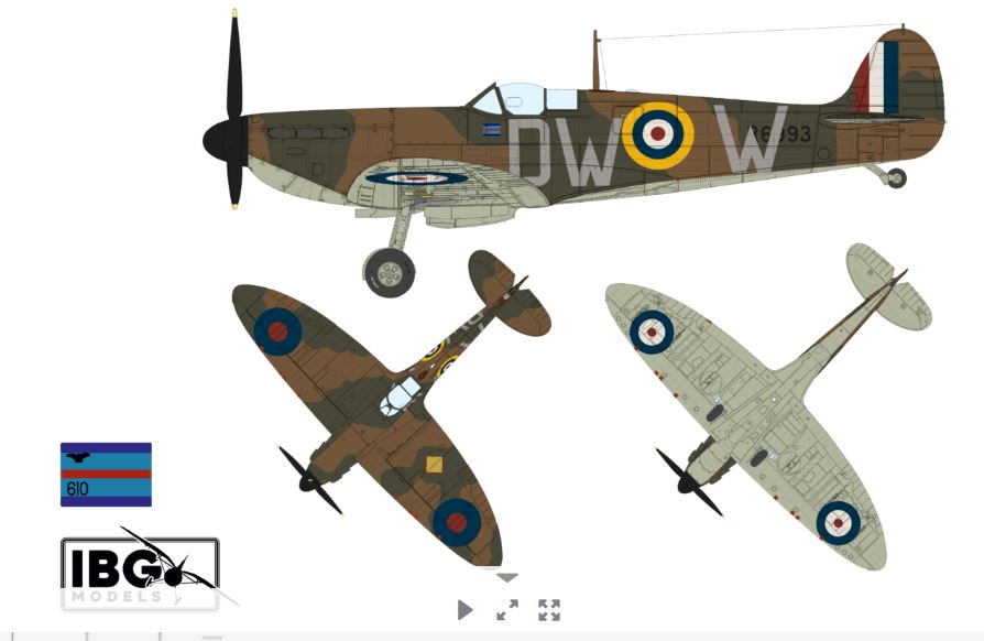 IBG 1/72 – Supermarine Spitfire Mk.I & Mk.II – Great Britain 1940 – Black Box Edition KIt 72584