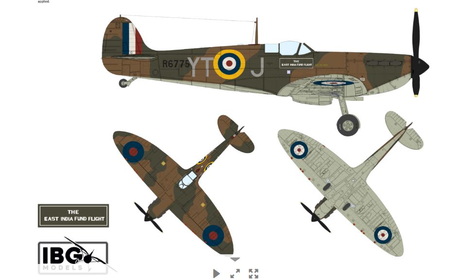 IBG 1/72 – Supermarine Spitfire Mk.I & Mk.II – Great Britain 1940 – Black Box Edition KIt 72584