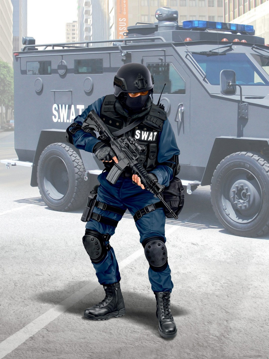 S.W.A.T. Team Leader 1:16 Figure