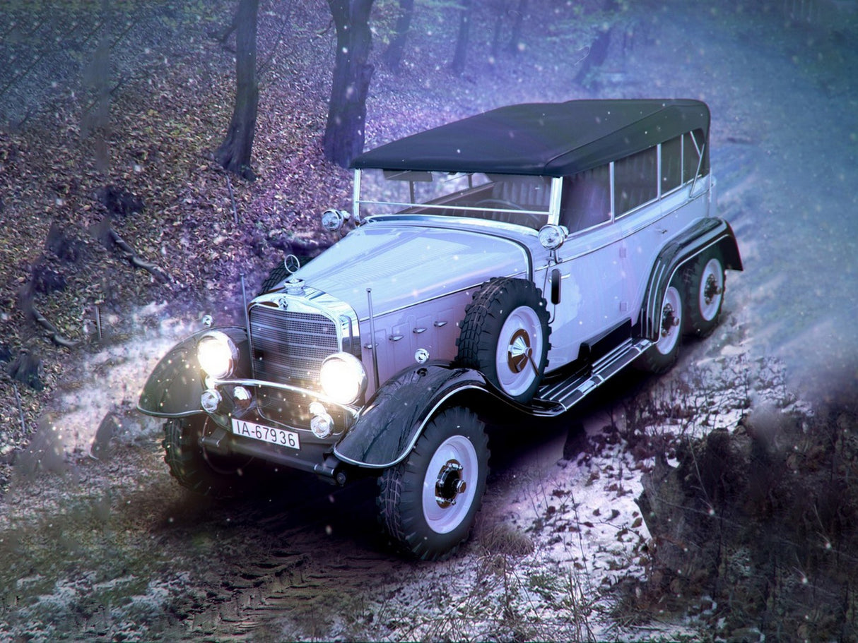 Typ G4 Soft Top WWII German Personnel Car