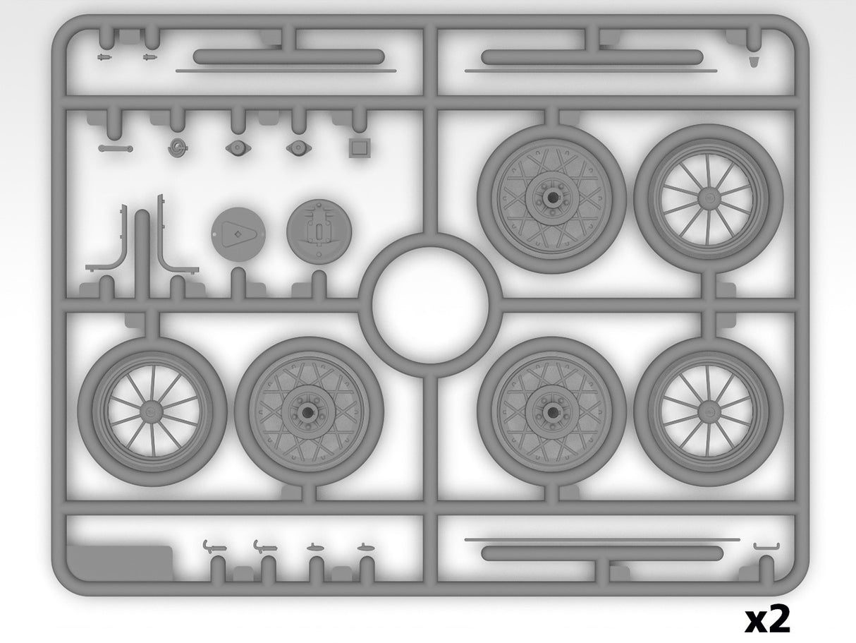 ICM 1/24 Ford Model A Gangster Car Kit ICM24052