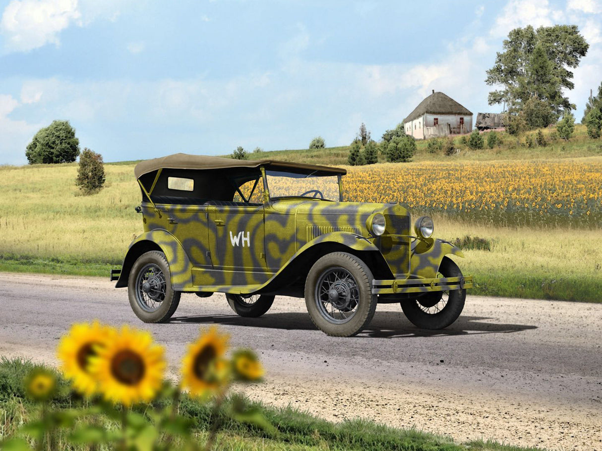 ICM GAZ-A Passenger Car in German Service