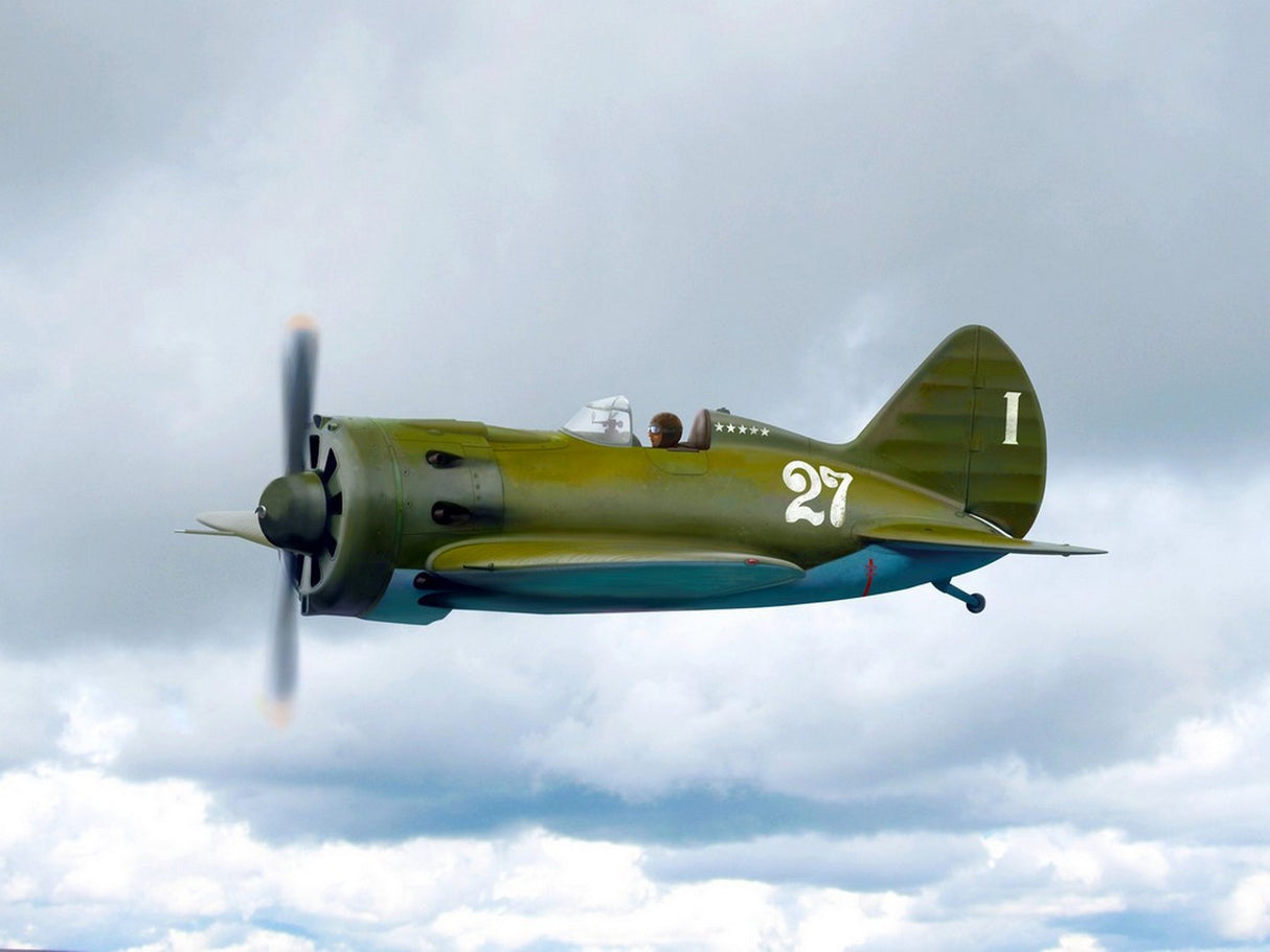 I-16 Type 24 WWII Soviet Fighter Plane