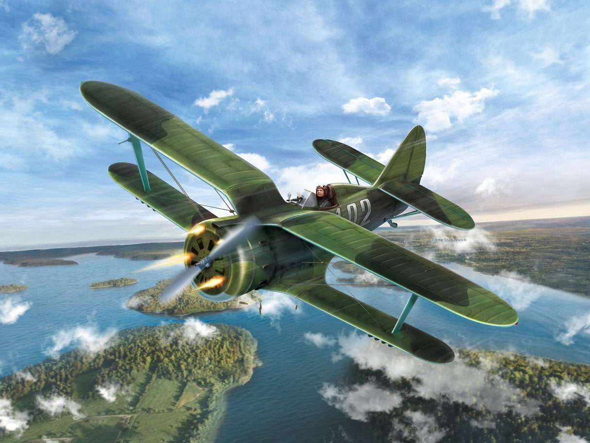 I-153 Chaika WWII Soviet Fighter Plane