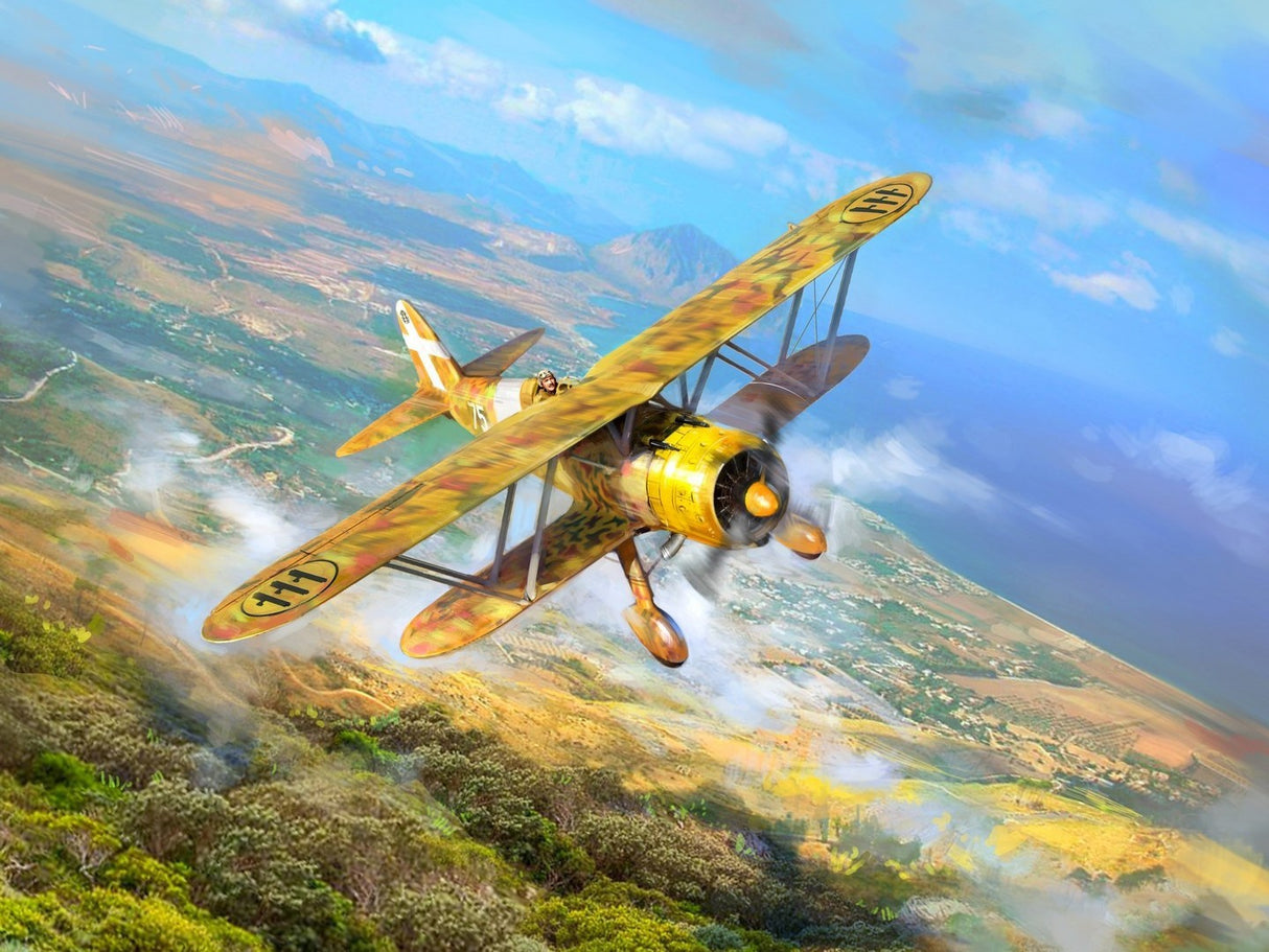CR. 42 Falco WWII Italian Fighter Plane