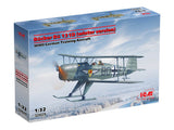 ICM 1/32 Bücker Bü 131D (Winter Version) WWII German Training Aircraft ICM32029