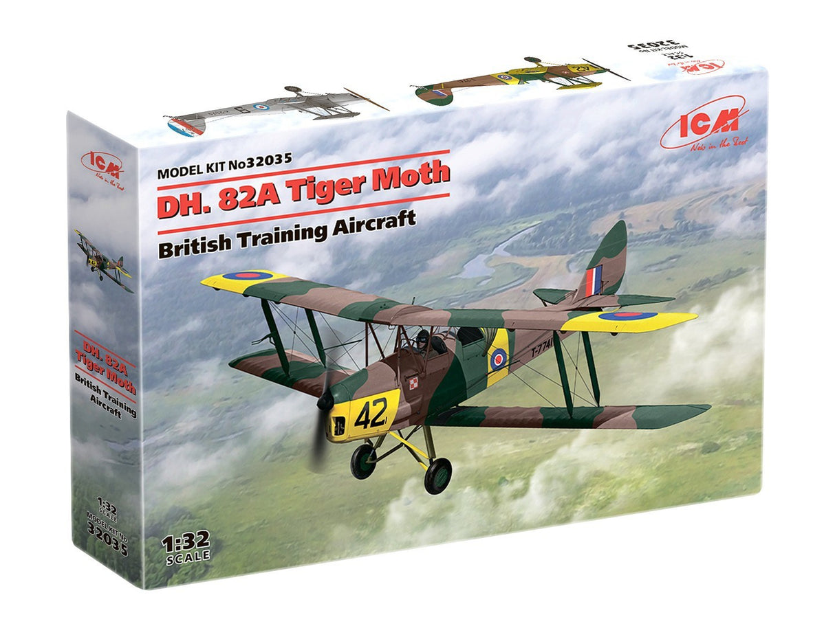 ICM 1/32 De Havilland DH 82A Tiger Moth 32035