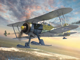 J-8 Gladiator WWII Swedish Fighter Plane