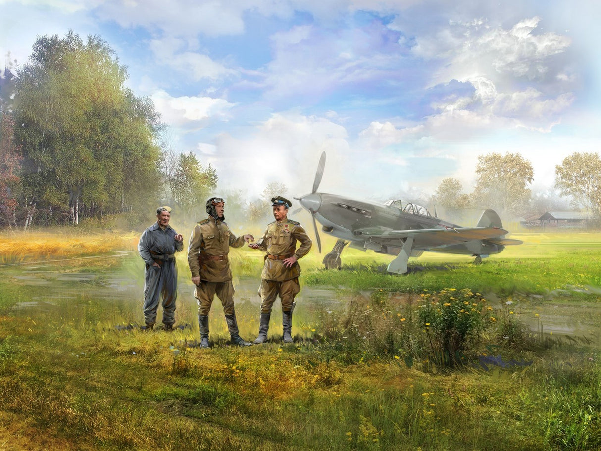 Pilots of the Soviet Air Force (1943-1945) 3 Figures