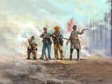 American Civil War Confederate Infantry (Set #1) 4 Figures