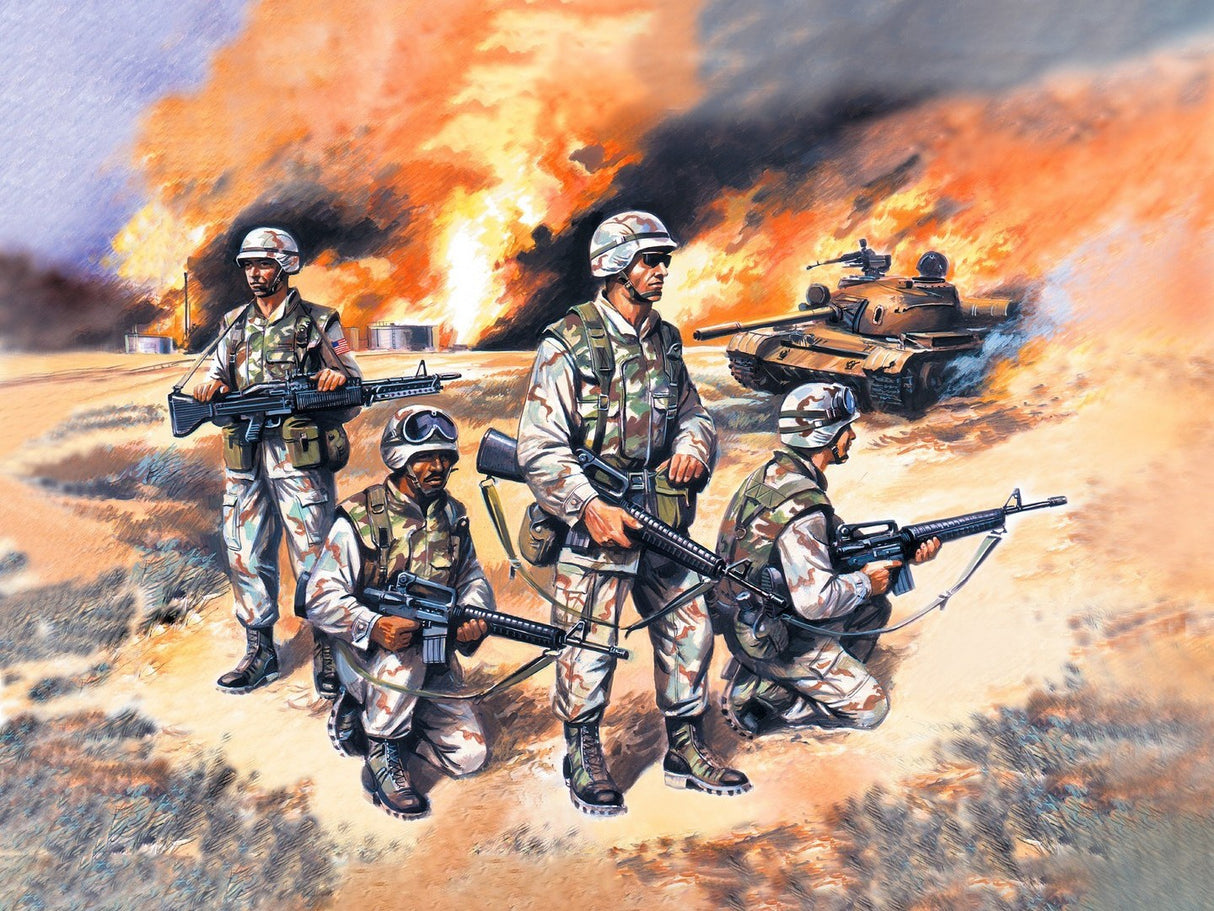 US Elite Forces In Iraq 4 Figures
