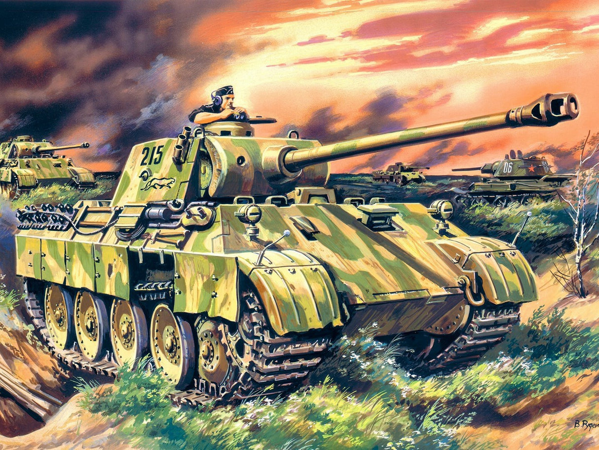 Pz.Kpfw.V Panther Ausf.D WWII German Tank