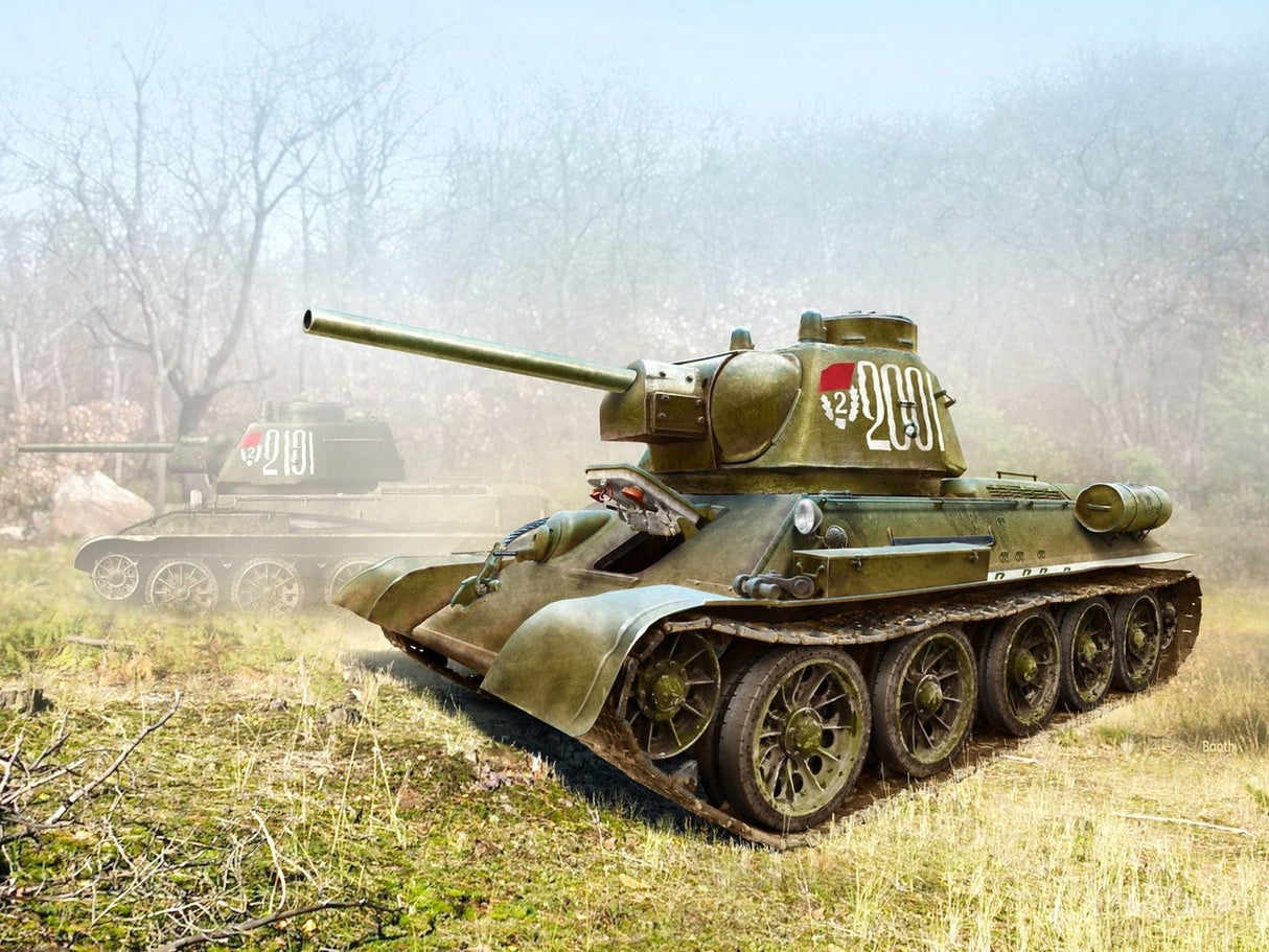 Т-34/76 (Late 1943 Production) WWII Soviet Medium Tank