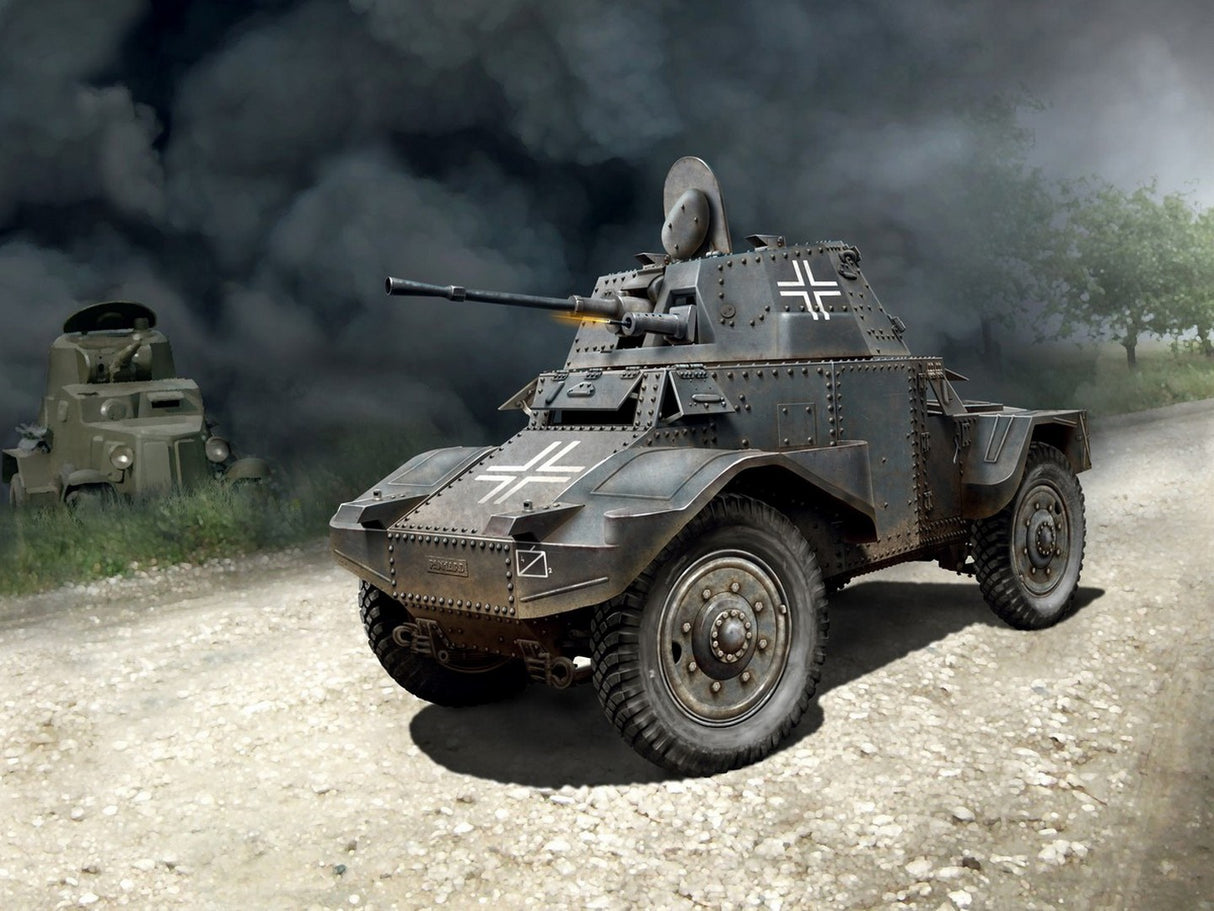 Panzerspähwagen P 204 (f) WWII German Armoured Vehicle