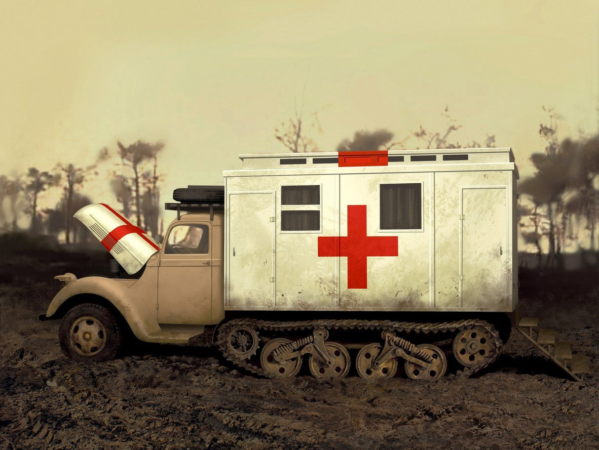 V3000S/SS M Maultier with Shelter WWII German Truck