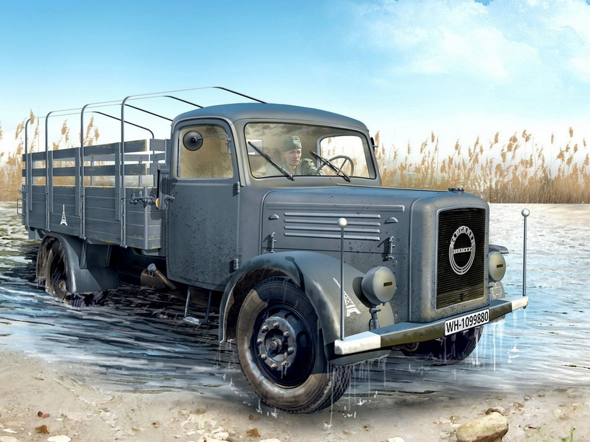 KHD S3000 WWII German Army Truck