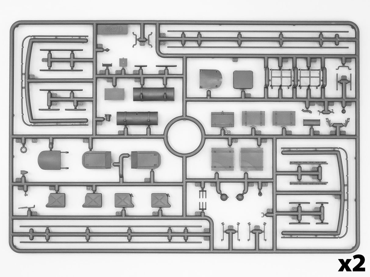ICM 1/5 W.O.T. 6 WWII British Truck Kit 35507