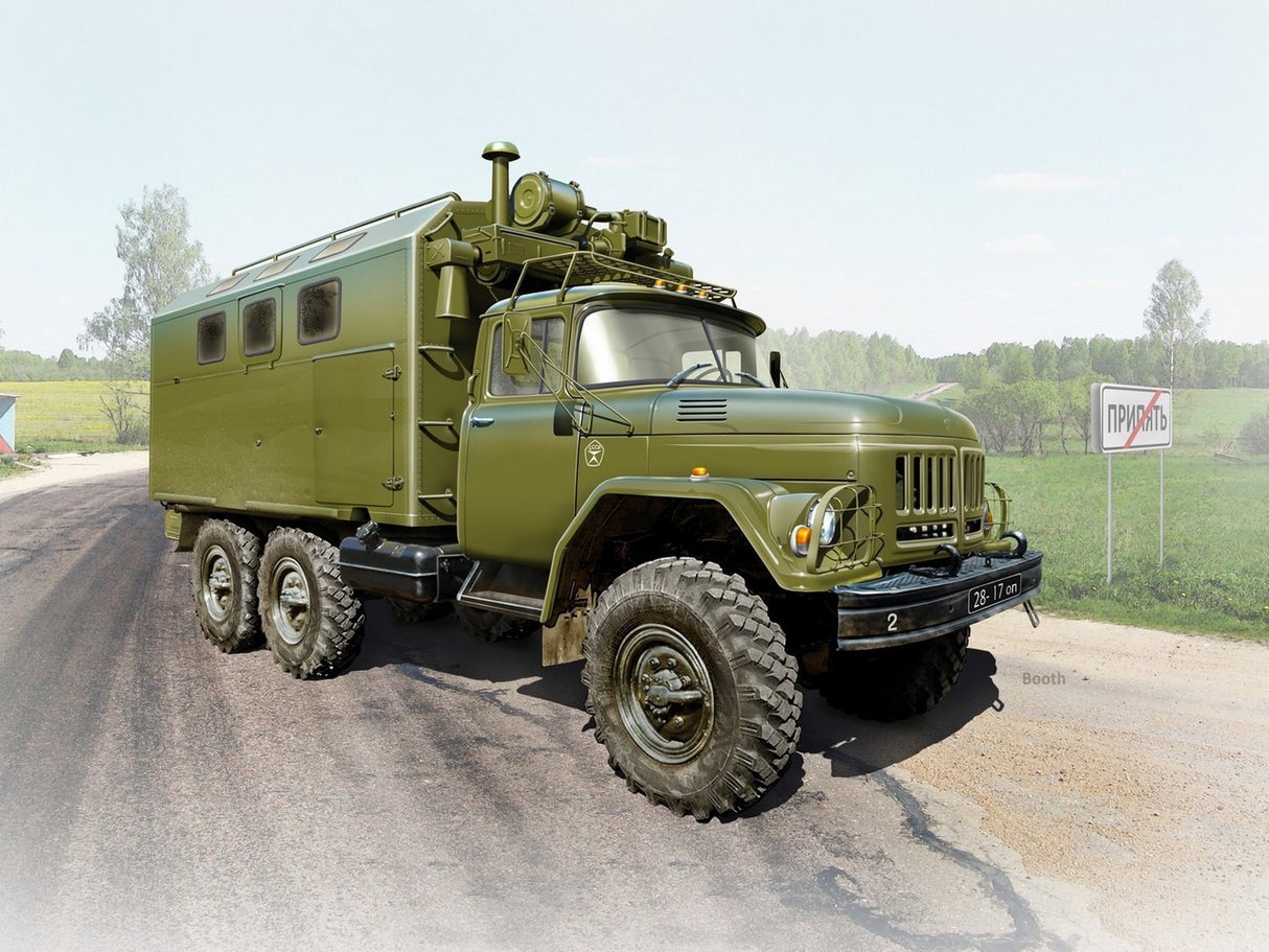 ZiL-131 KShM Soviet Army Vehicle