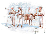 Finnish Riflemen (Winter 1940) 3 Figures & Reindeer
