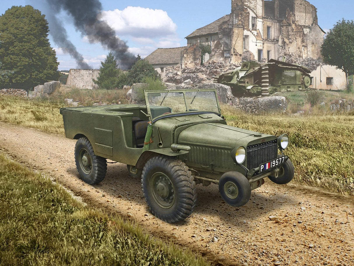 Laffly V15T WWII French Artillery Towing Vehicle