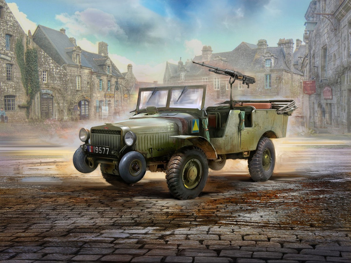 Laffly V15T with Hotchkiss Machine Gun