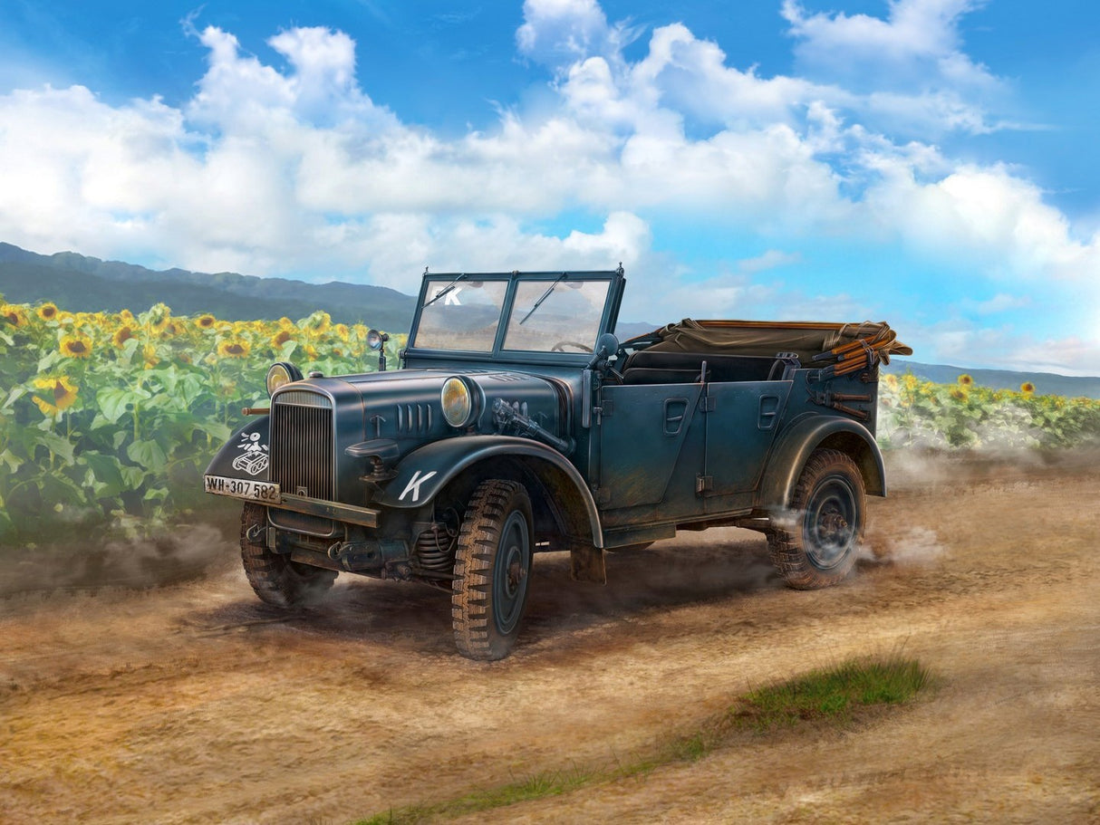 le.gl.Pkw Kfz.1 WWII German Light Personnel Car