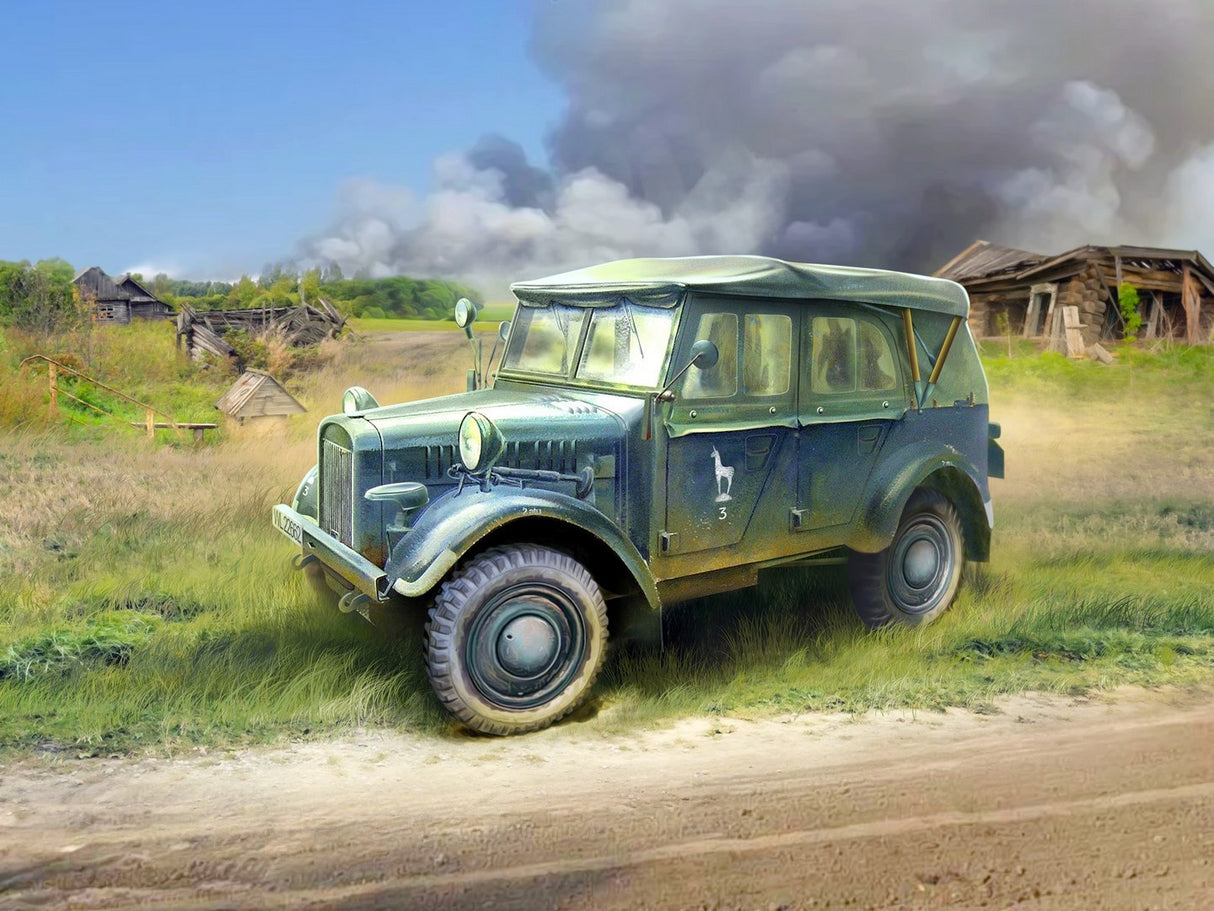 le.gl.Einheitz-Pkw Kfz.1 Soft Top WWII German Light Personnel Car