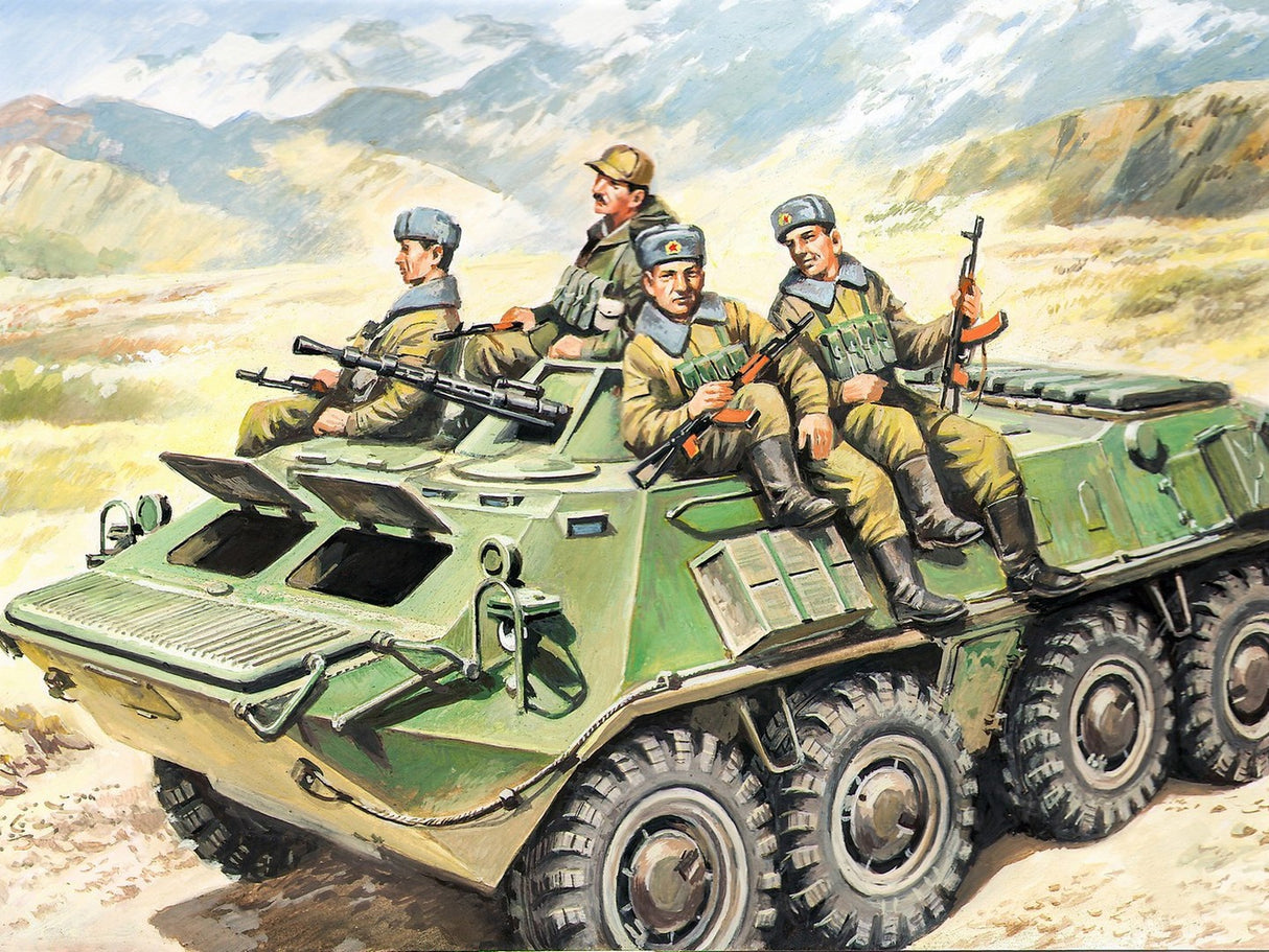 Soviet Armoured Carrier Riders (1979-1991) 4 Figures