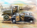 RKKA Drivers (1943-1945) with 2 Figures
