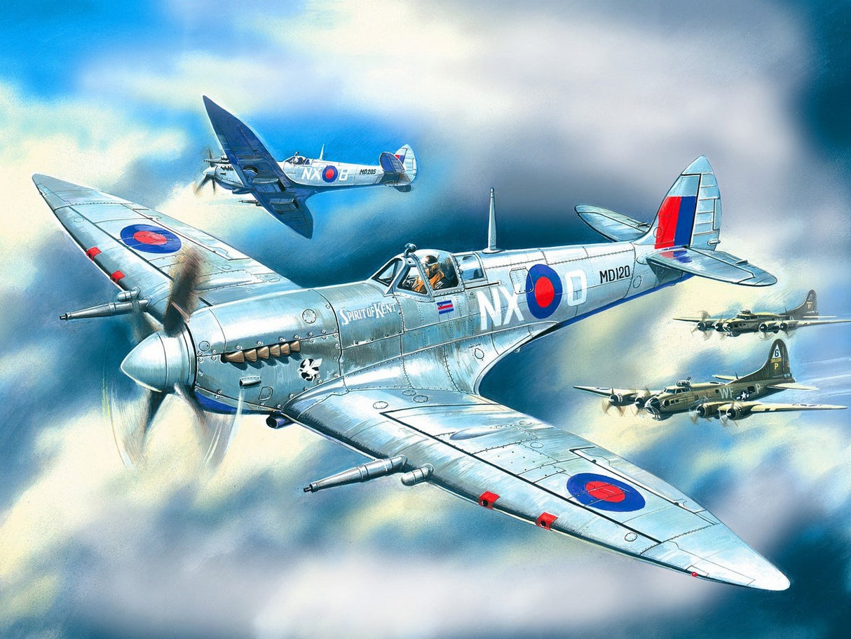 Spitfire Mk.VII WWII British Fighter Plane