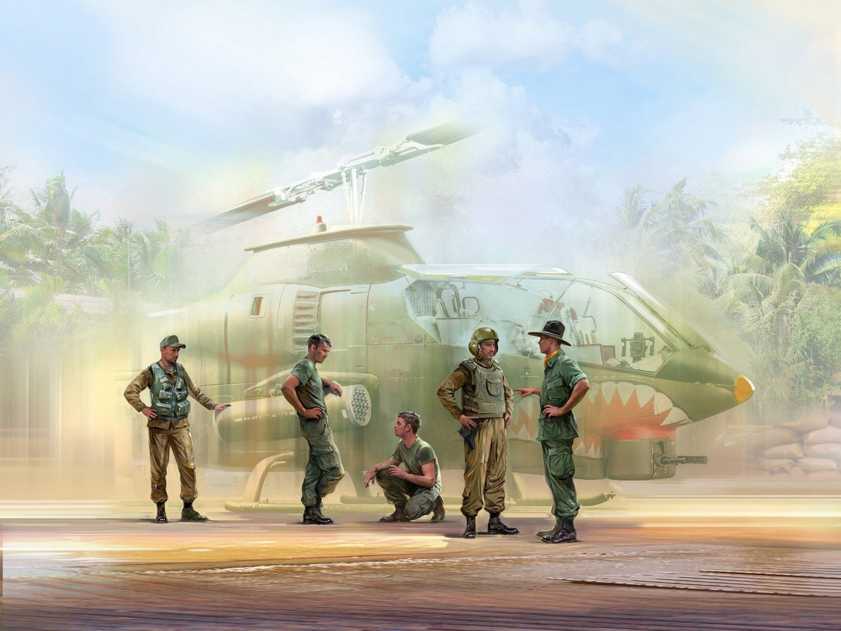 U.S. Helicopter Pilots (Vietnam War) 5 Figures