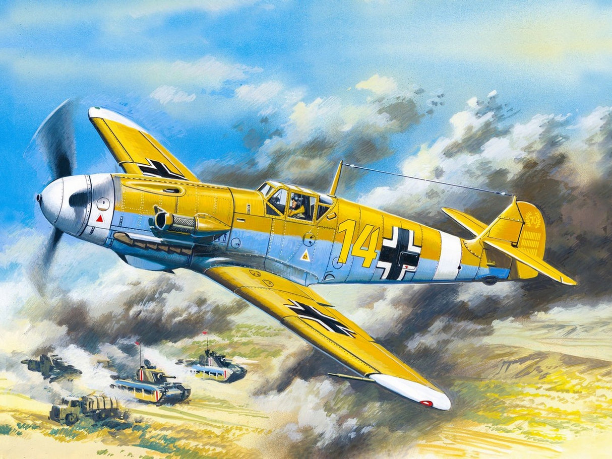 Messerschmitt Bf 109F-4Z/Trop WWII German Fighter Plane
