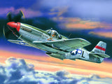 Mustang P-51C WWII American Fighter Plane