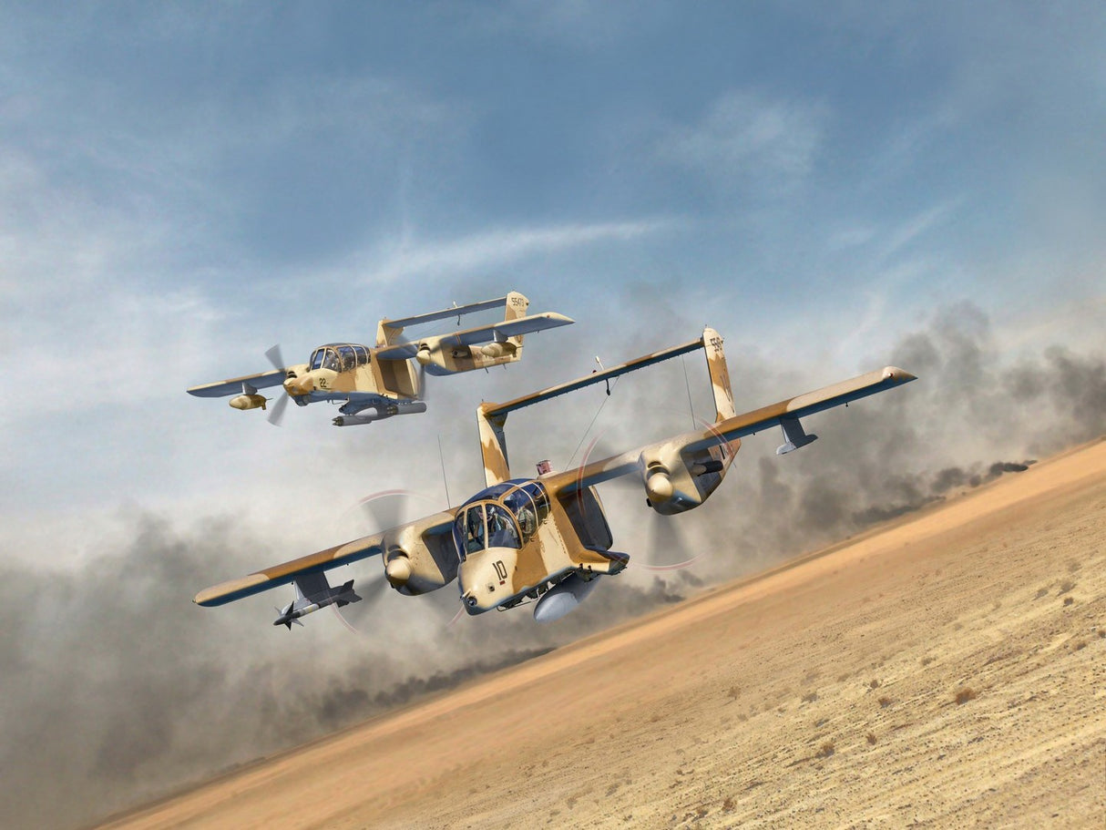 Desert Storm U.S. Aircraft OV-10A & OV-10D+ 1991 (Set of 2)