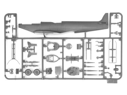 ICM 1/48 Conquerors of Europes Sky (Set of 3 Aircraft-Set includes P51 Mustang/Spitfire/and B-26 Marauder) ICM48324