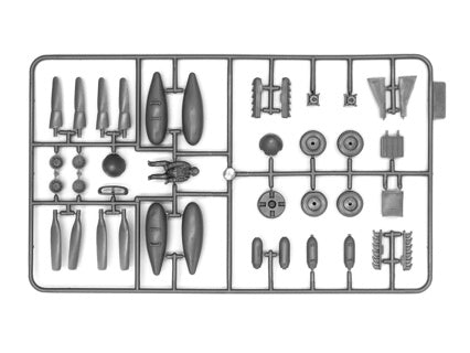 ICM 1/48 Conquerors of Europes Sky (Set of 3 Aircraft-Set includes P51 Mustang/Spitfire/and B-26 Marauder) ICM48324