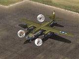 ICM 1/48 Airfield of the American Bomber Group (B-26G Marauder with Crew & Landing Mat) ICM48327