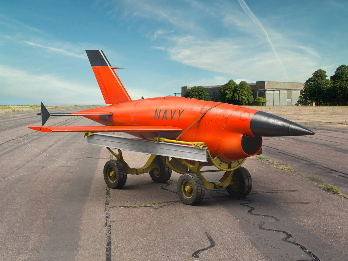 (BQM-34A) Q-2C Firebee Drone with Trailer