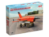 ICM 1/48 (BQM-34A) Q-2C Firebee Drone with Trailer Kit 48401