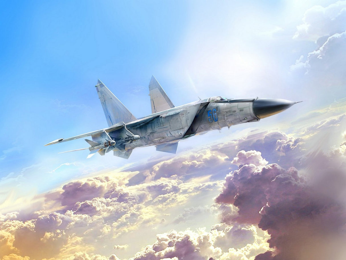 MiG-25 PD Soviet Interceptor Fighter Plane