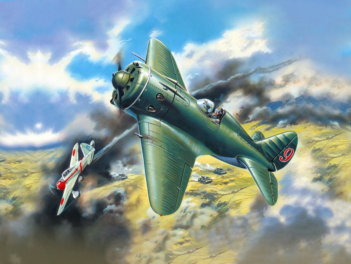 I-16 Type 18 WWII Soviet Fighter Plane