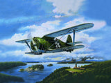 ICM I-153 Chaika WWII Soviet Biplane Fighter