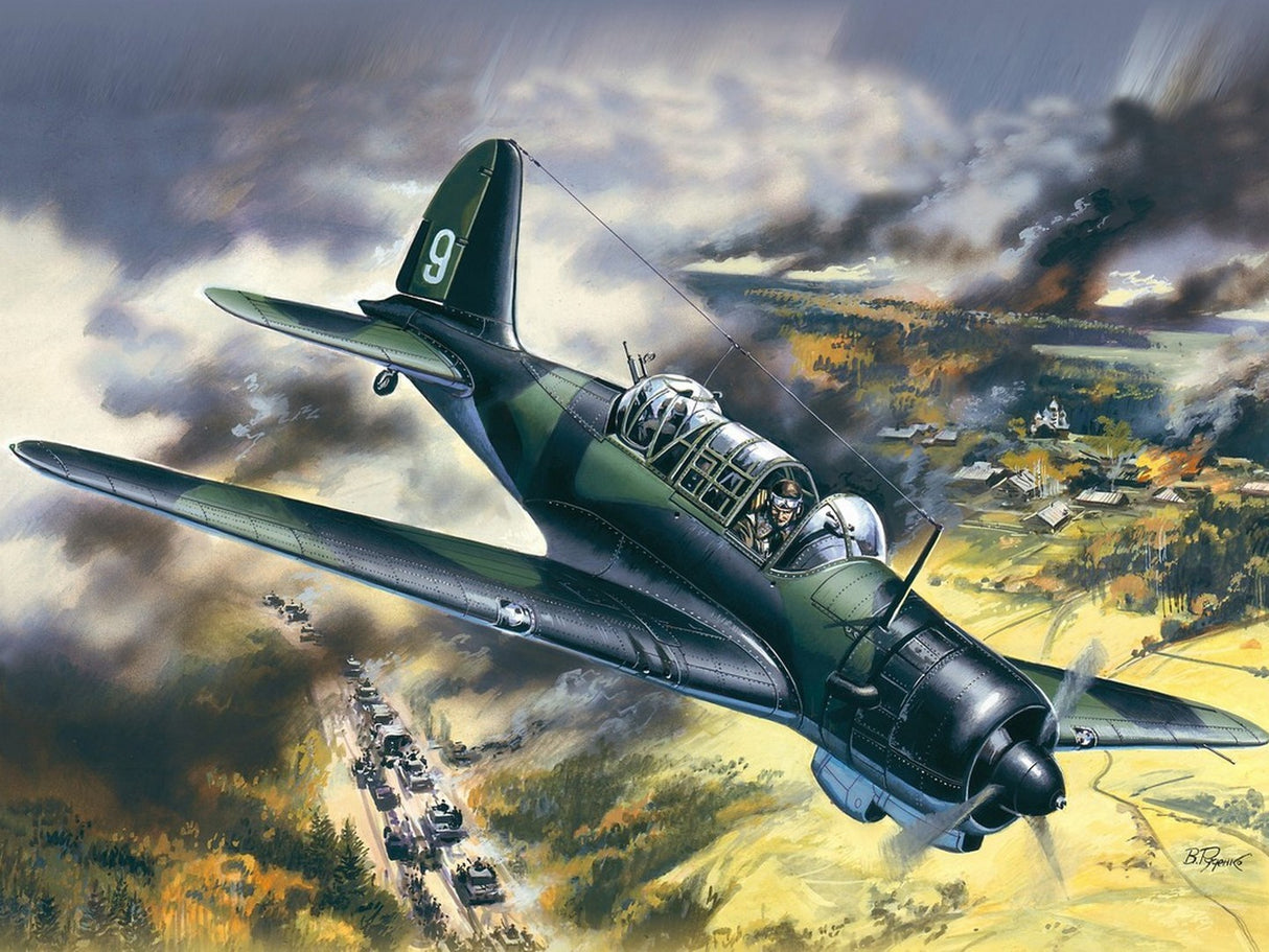 Su-2R WWII Soviet Reconnaissance Plane