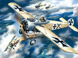 Fokker E.IV WWI German Fighter Plane